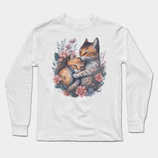 Cat Mommy Long Sleeve T-Shirt